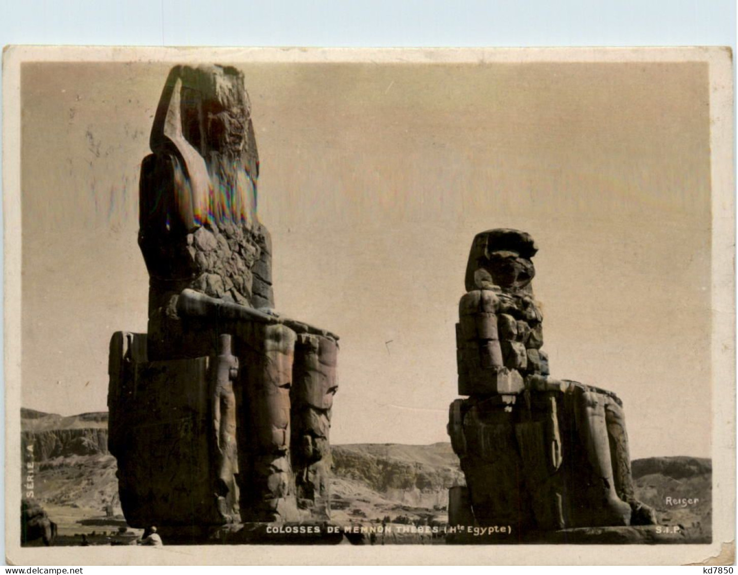 Egypt - Colosses De Mennon Thebes - Other & Unclassified