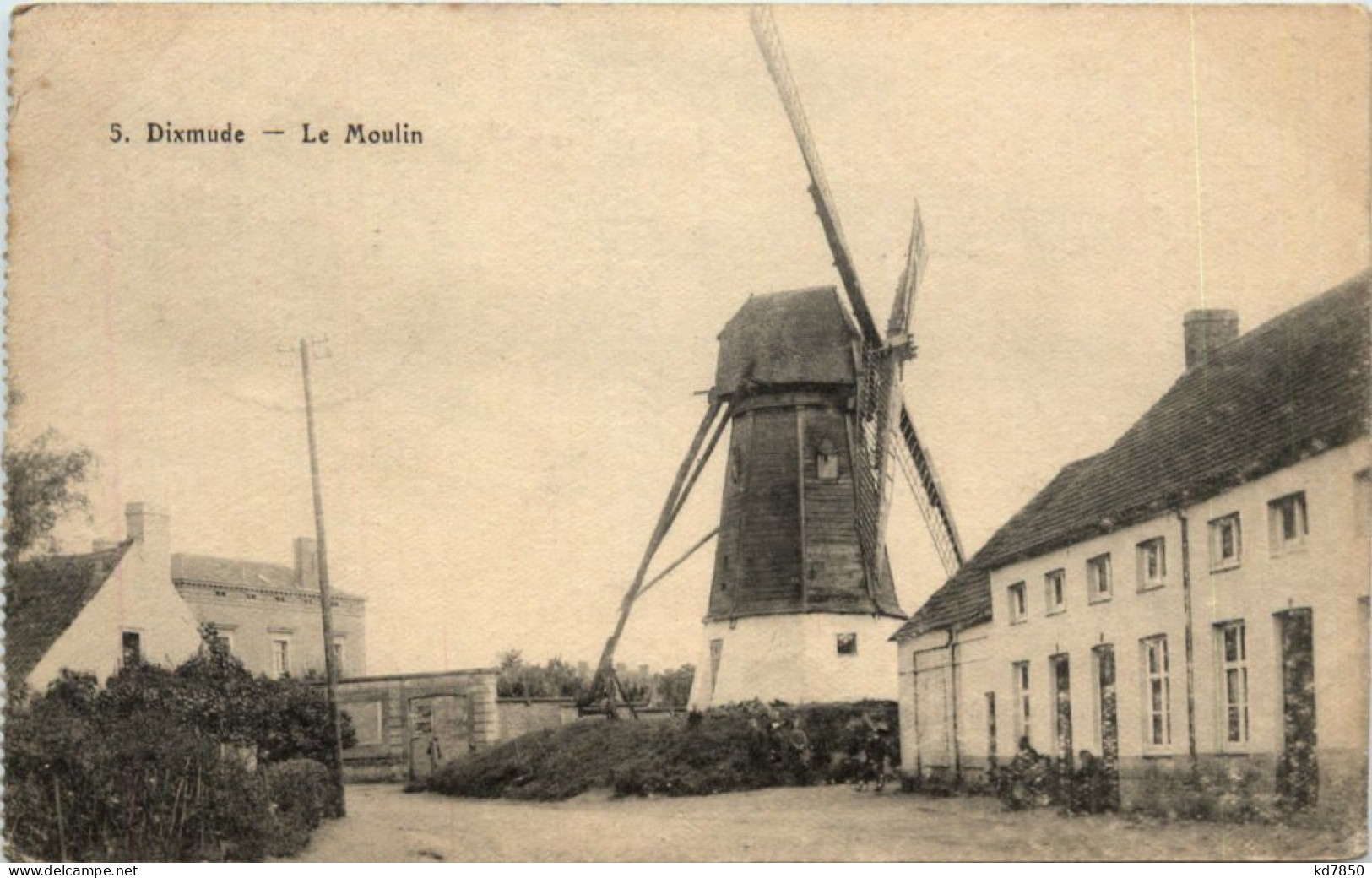 Dixmude - Le Moulin - Feldpost 51. Reserve Division - Diksmuide