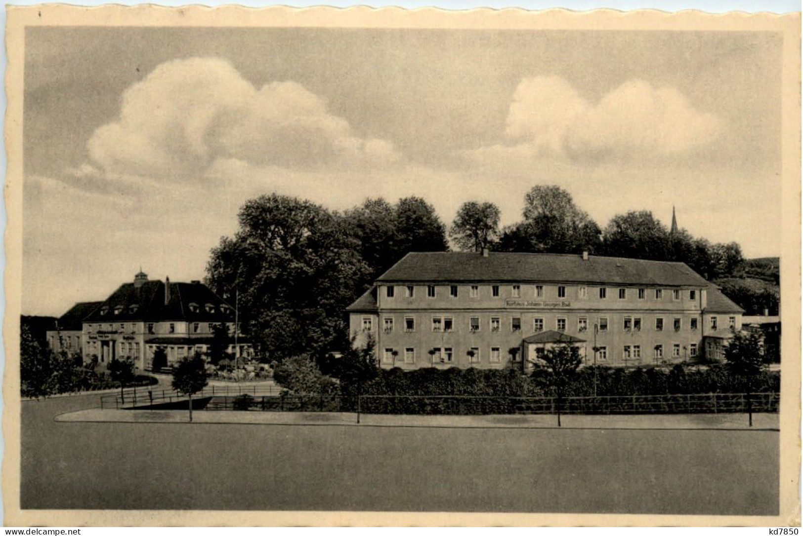 Bad Gottleuba-Berggiesshübel, Kurhaus Johann-Georgenbad - Bad Gottleuba-Berggiesshuebel