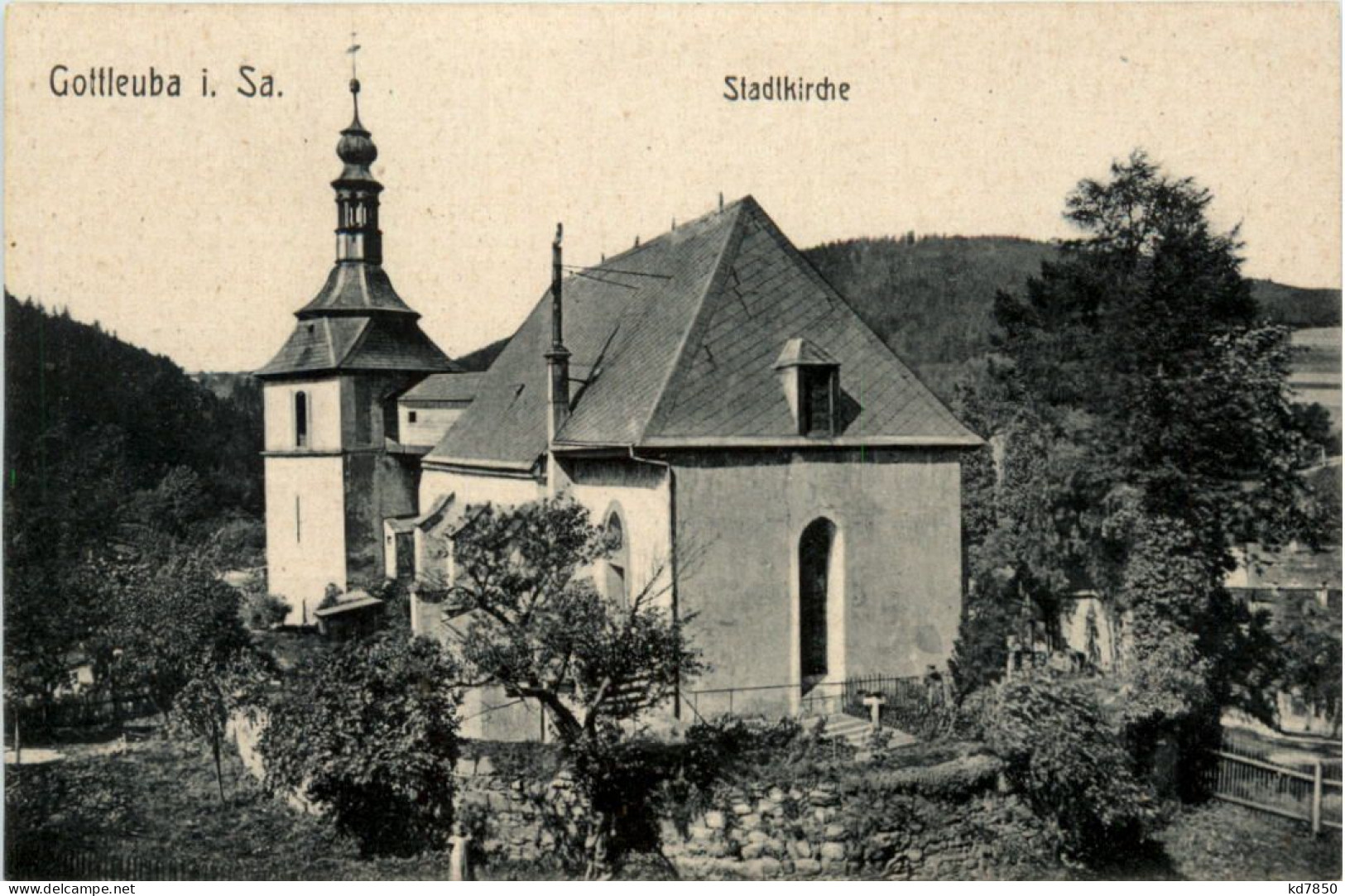 Bad Gottleuba, Stadtkirche - Bad Gottleuba-Berggiesshuebel