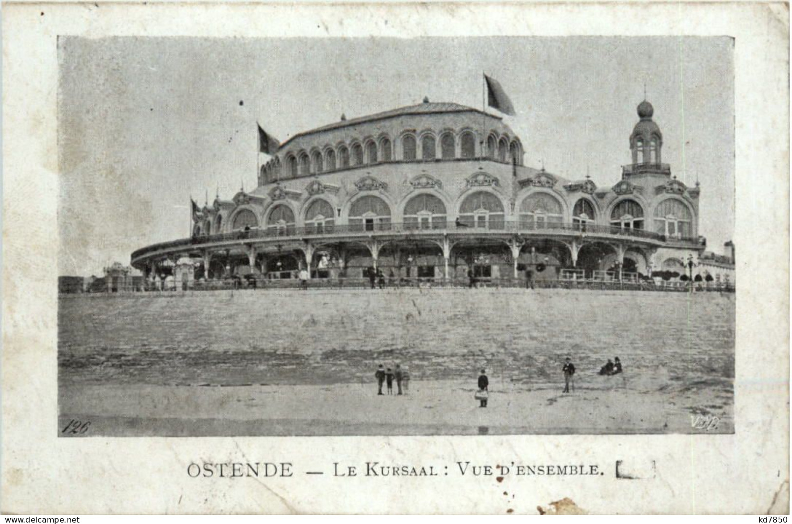 Ostende - Le Kursaal - Feldpost 53. Reserve Division - Oostende