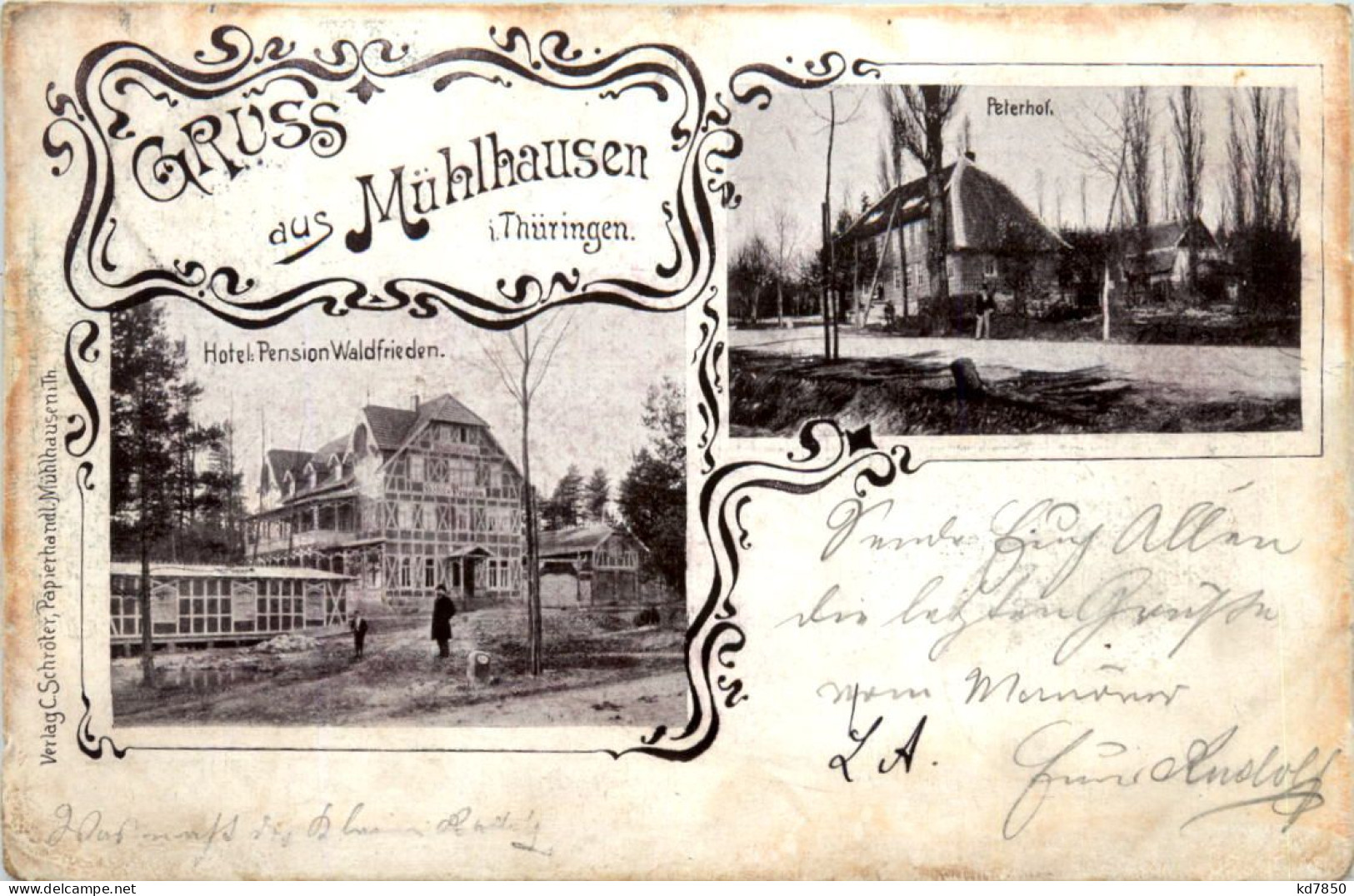 Gruss Aus Mühlhausen- Hotel Waldfrieden - Mühlhausen