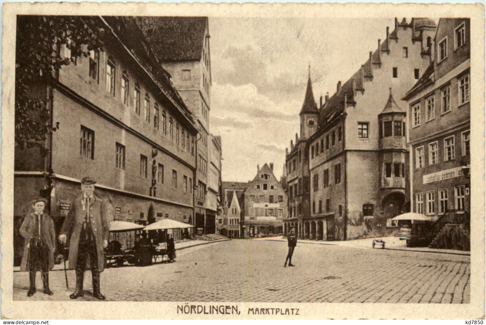 Nördlingen - Marktplatz - Noerdlingen