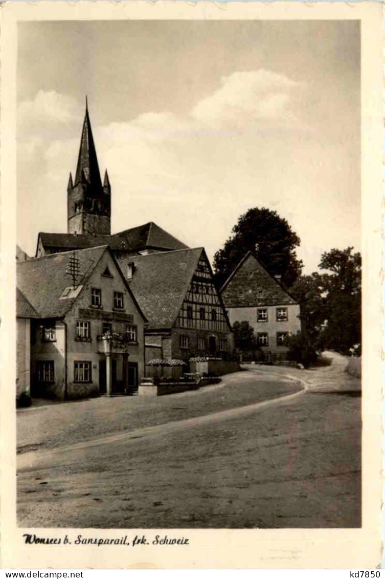 Wonsees Bei Sansparail - Gasthof Zur Traube - Kulmbach