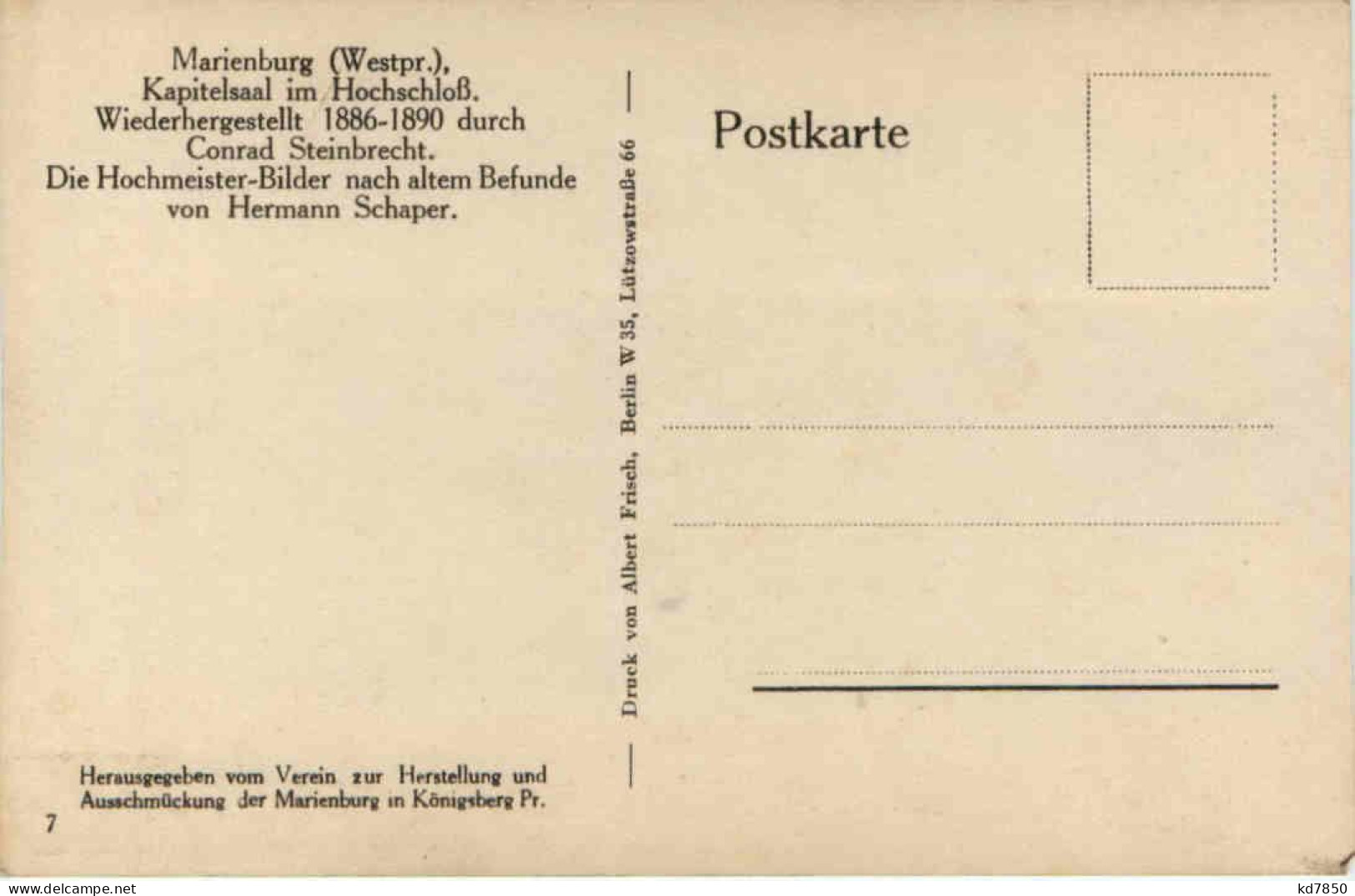 Marienburg - Westpreussen