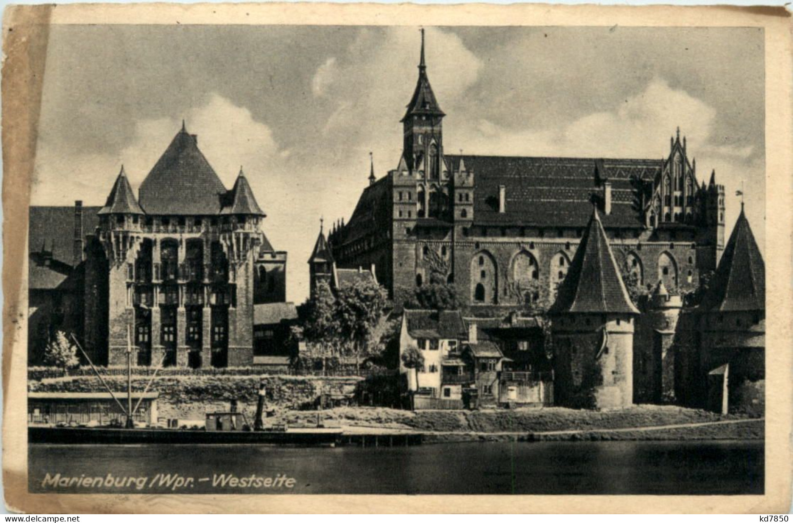 Marienburg - Westseite - Westpreussen