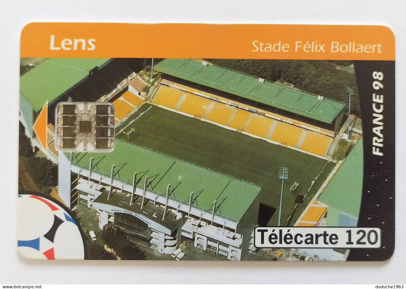 Télécarte France - France 98. Lens Stade Félix Bollaert - Ohne Zuordnung