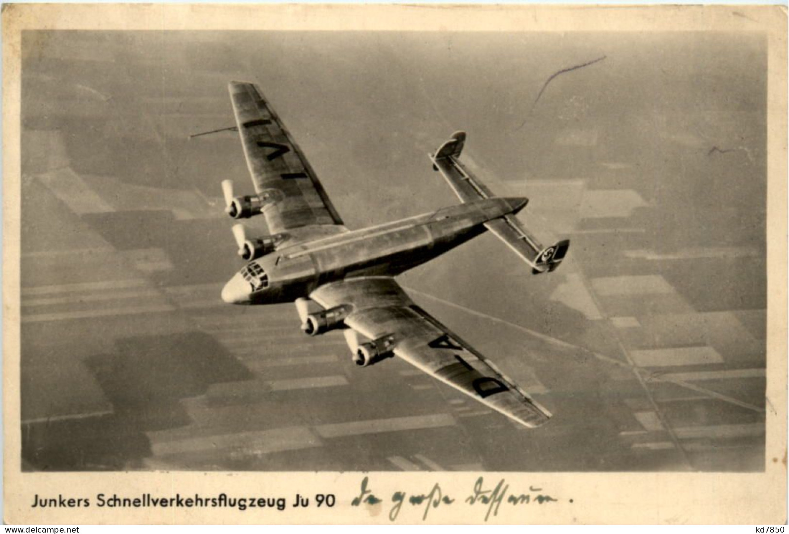 Junkers Schnellverkehrsflugzeug - Ju 90 3. Reich - 1939-1945: 2. Weltkrieg