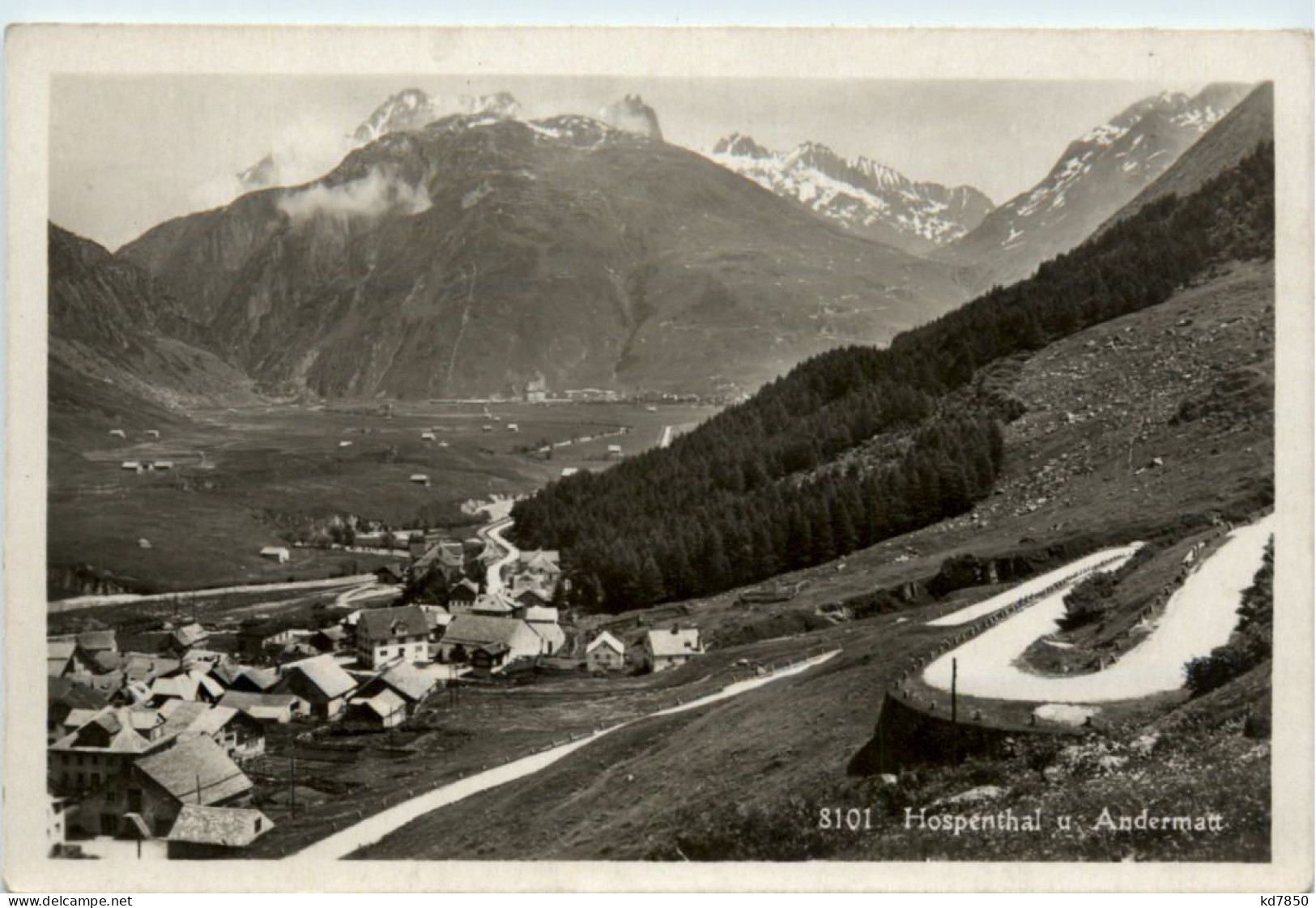 Hospenthal Und Andermatt - Hospental