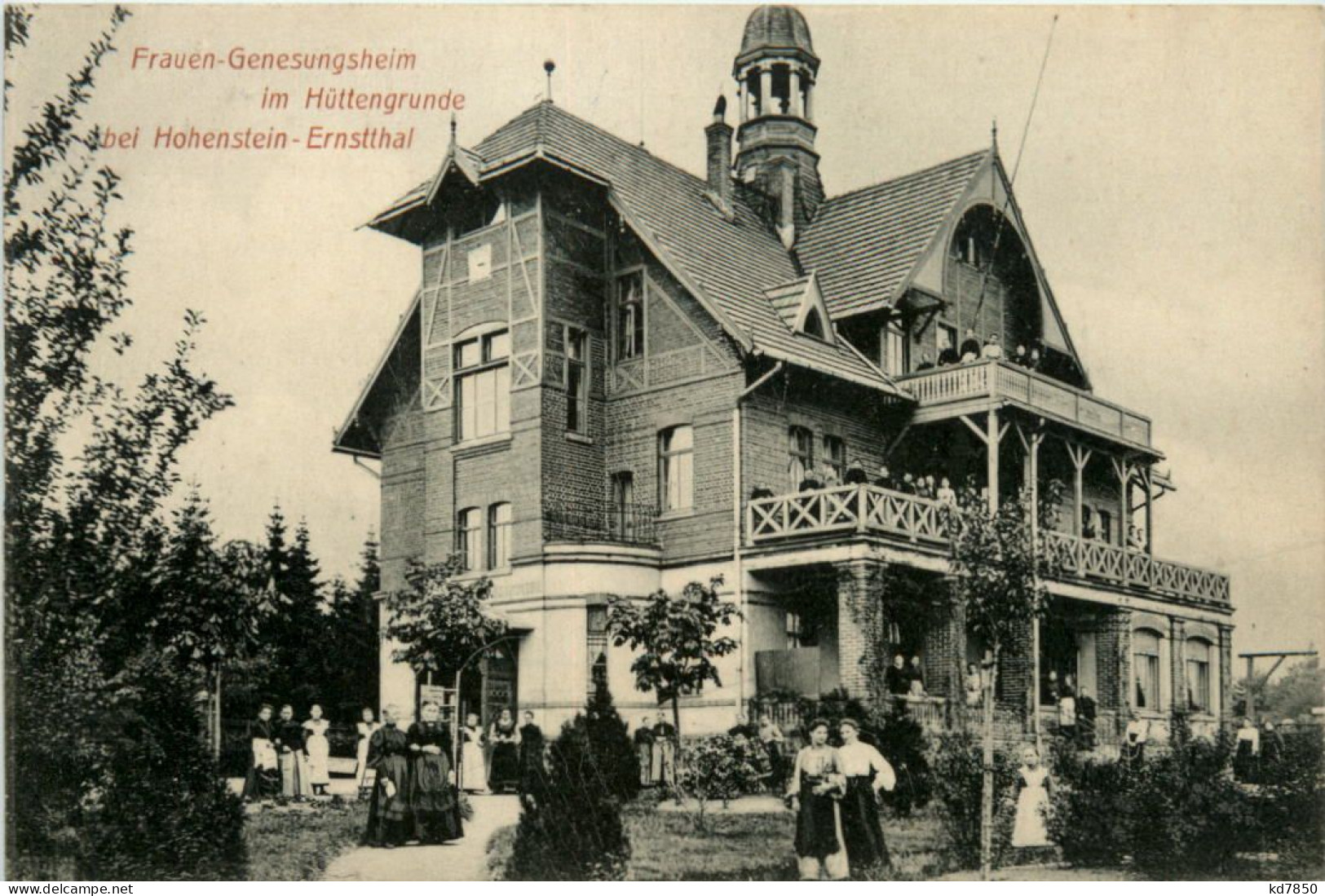 Hohenstein-Ernstthal - Frauen Genesungsheim Im Hüttengrunde - Hohenstein-Ernstthal