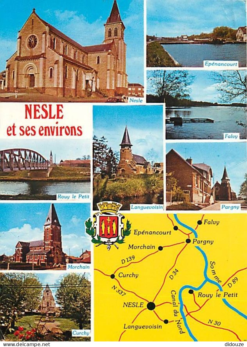 80 - Nesle - Multivues - CPM - Voir Scans Recto-Verso - Nesle