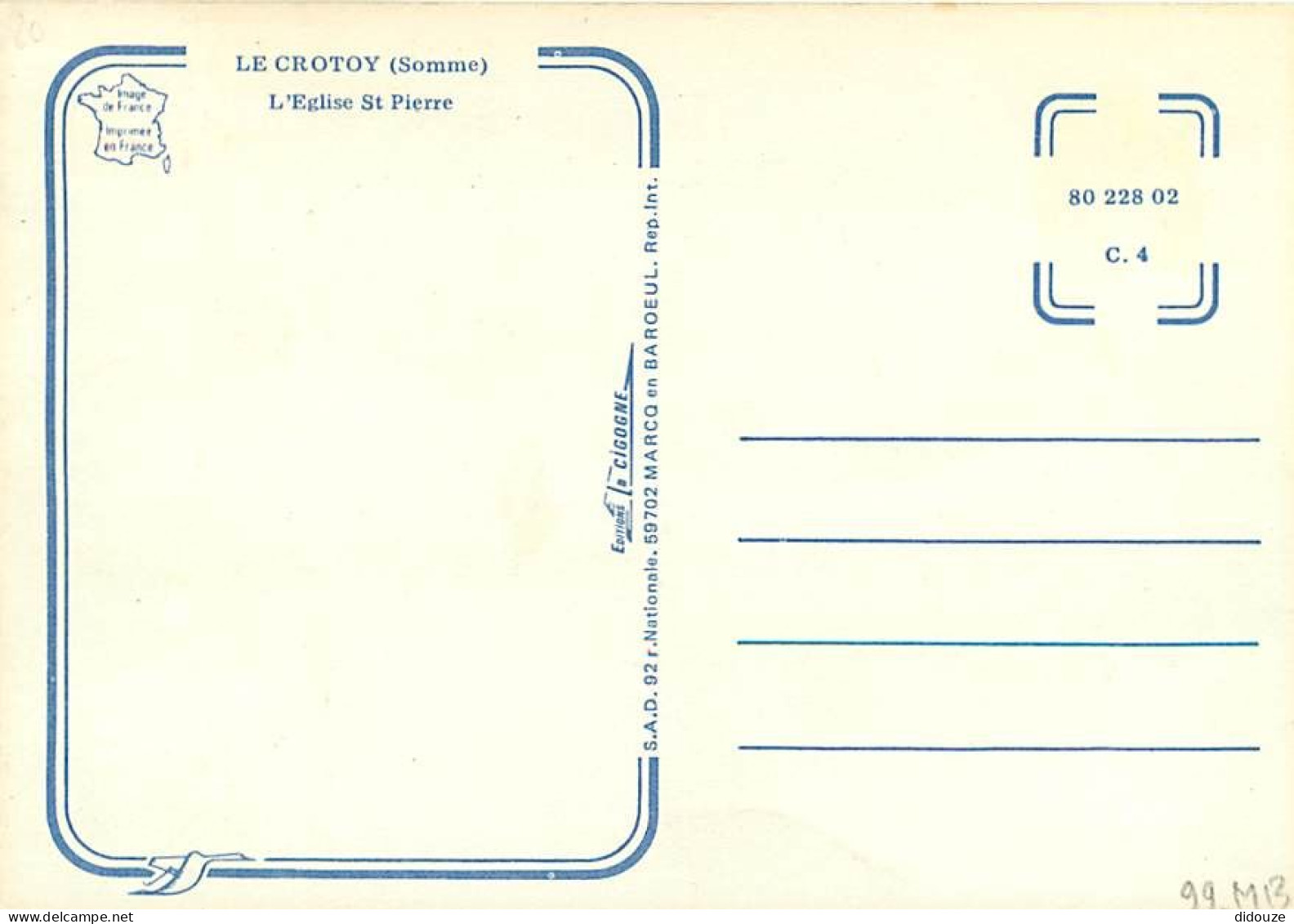 80 - Le Crotoy - CPM - Voir Scans Recto-Verso - Le Crotoy