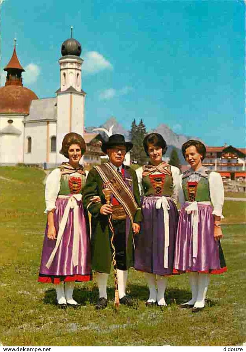 Folklore - Costumes - Autriche - Trachtengruppe Aus Seefeld In Tirol - Carte Neuve - Voir Scans Recto Verso - Costumi