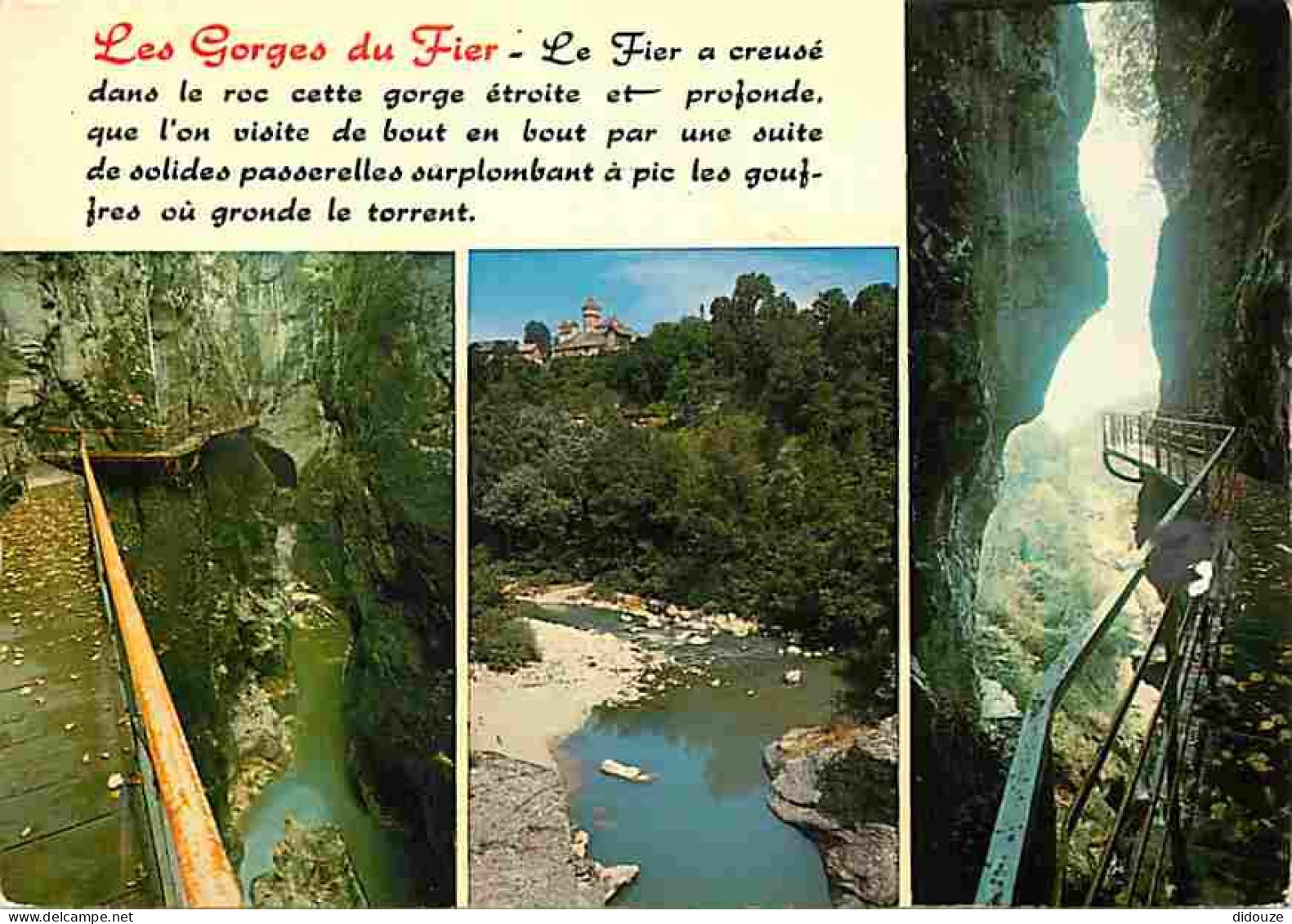 74 - Lovagny - Gorges Du Fier - Multivues - CPM - Voir Scans Recto-Verso - Lovagny