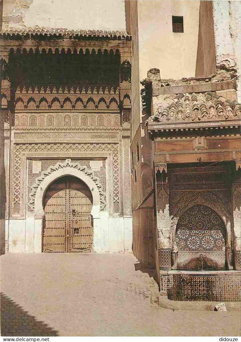 Maroc - Fez - Fès - Fontaine Nejarine - CPM - Carte Neuve - Voir Scans Recto-Verso - Fez