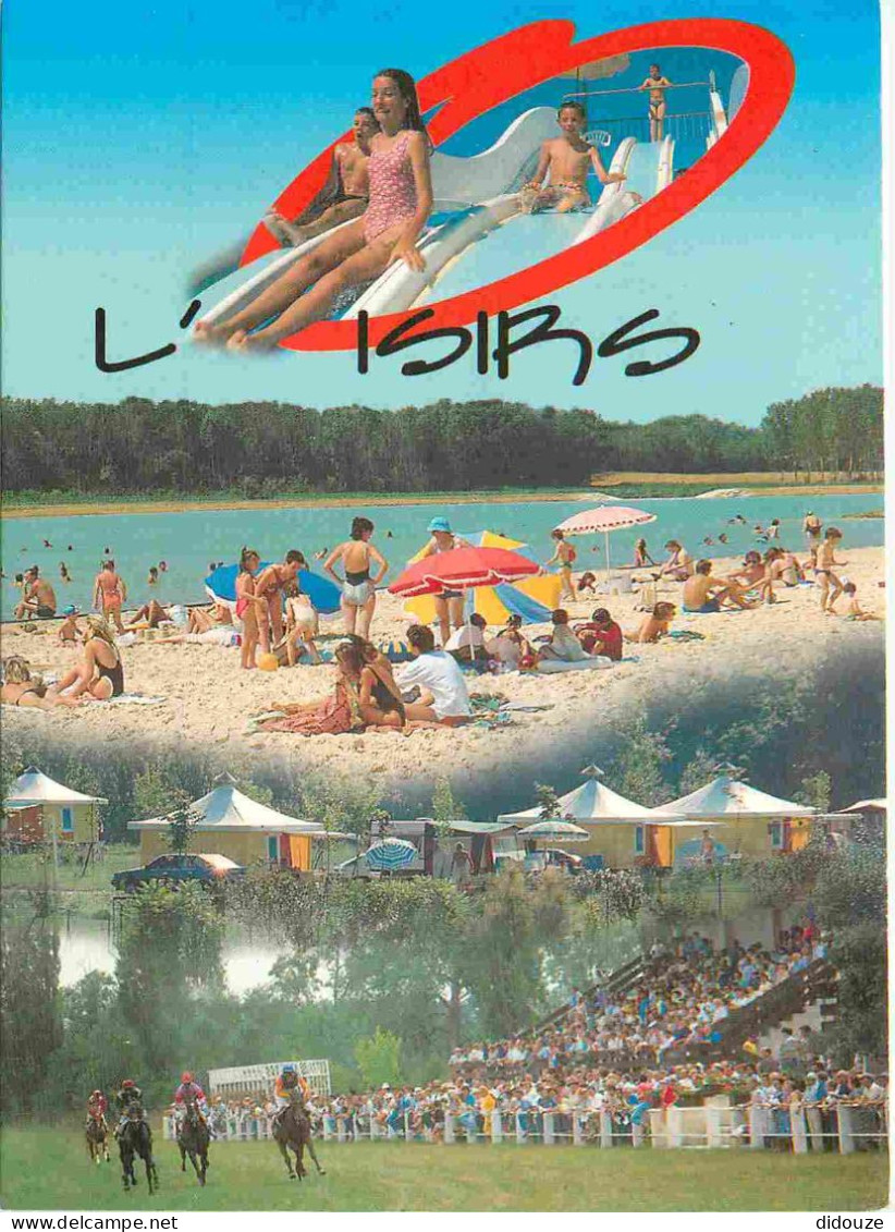 32 - Castera-Verduzan - Multivues - Piscine - Plage - Course Hippique - CPM - Carte Neuve - Voir Scans Recto-Verso - Castera