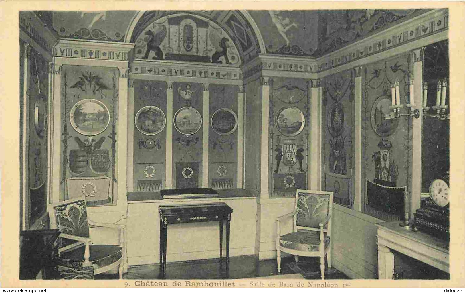78 - Rambouillet - Intérieur Du Château - Sale De Bain De Napoléon Ier - CPA - Etat Carte Provenant D'un Carnet - Voir S - Rambouillet (Kasteel)