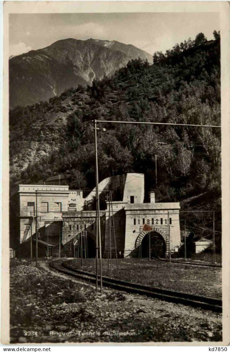 Brigue - Tunnels Du Simplon - Brigue-Glis 