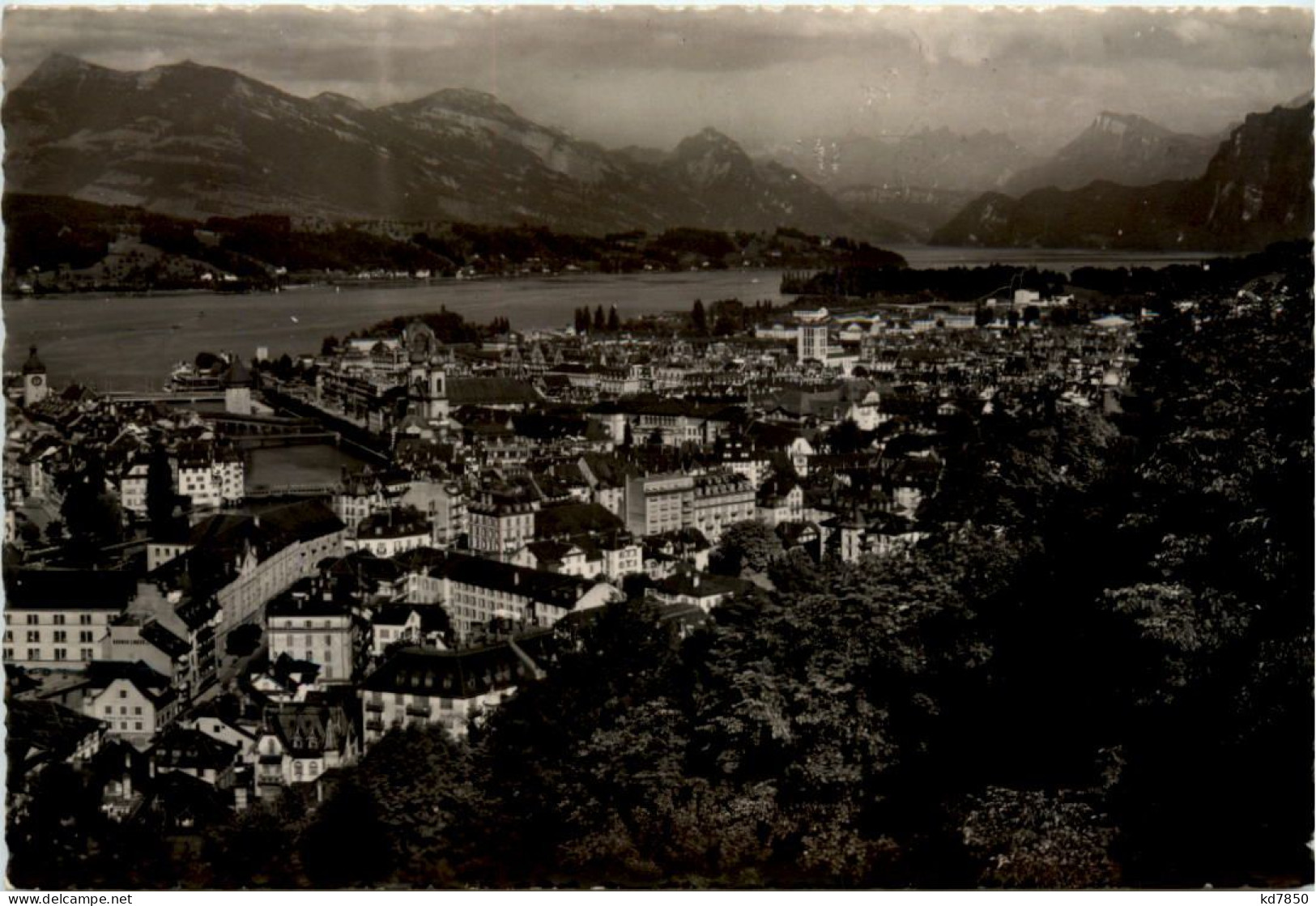 Blick Vom Hotel Gütsch Luzern - Lucerne