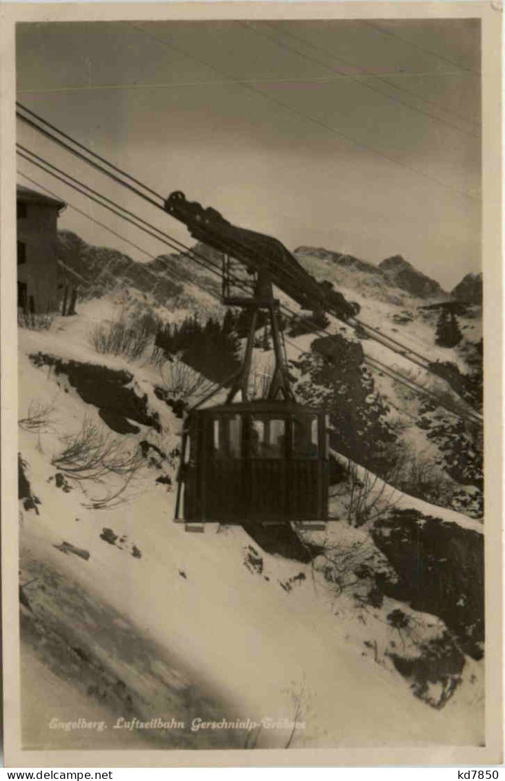 Engelberg - Luftseillbahn Gerschnialp-Trübsee - Engelberg