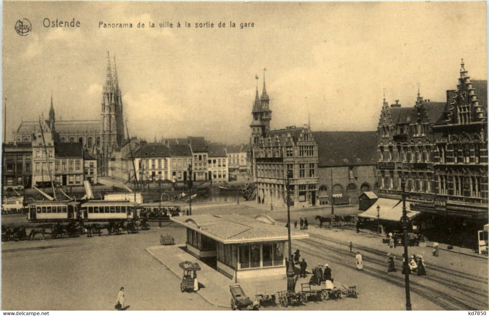 Ostende - Sortie De La Gare - Oostende