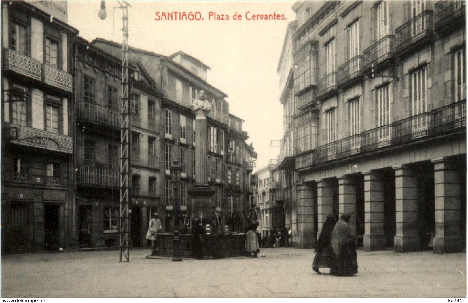 Santiago - Plaza De Cervantes - Santiago De Compostela