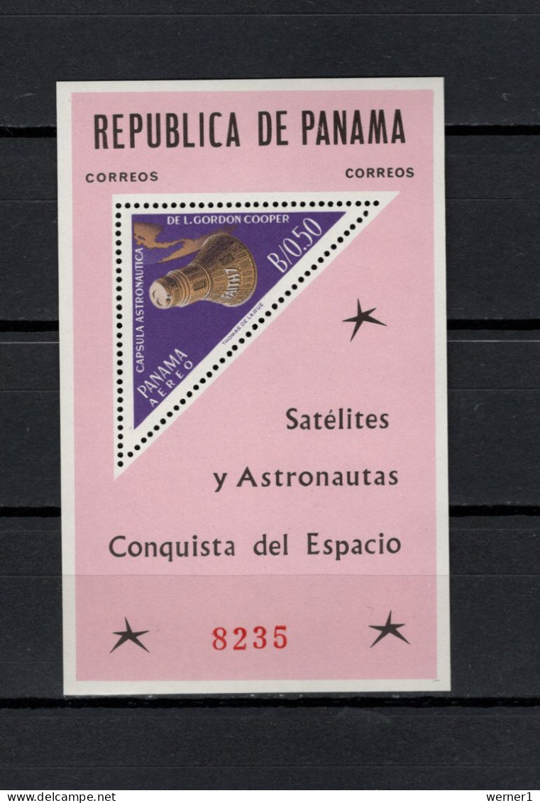 Panama 1964 Space, S/s MNH - Amérique Du Nord