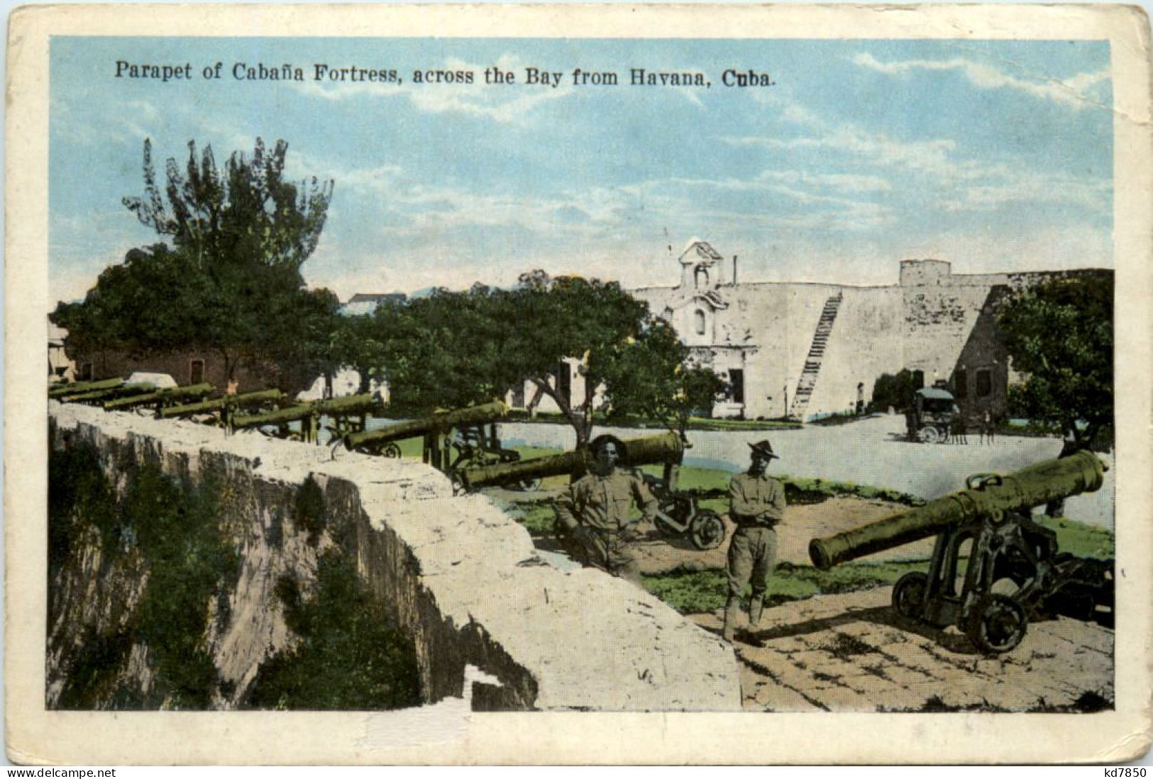 Cuba - Parapet Of Cabafia Fortress - Cuba