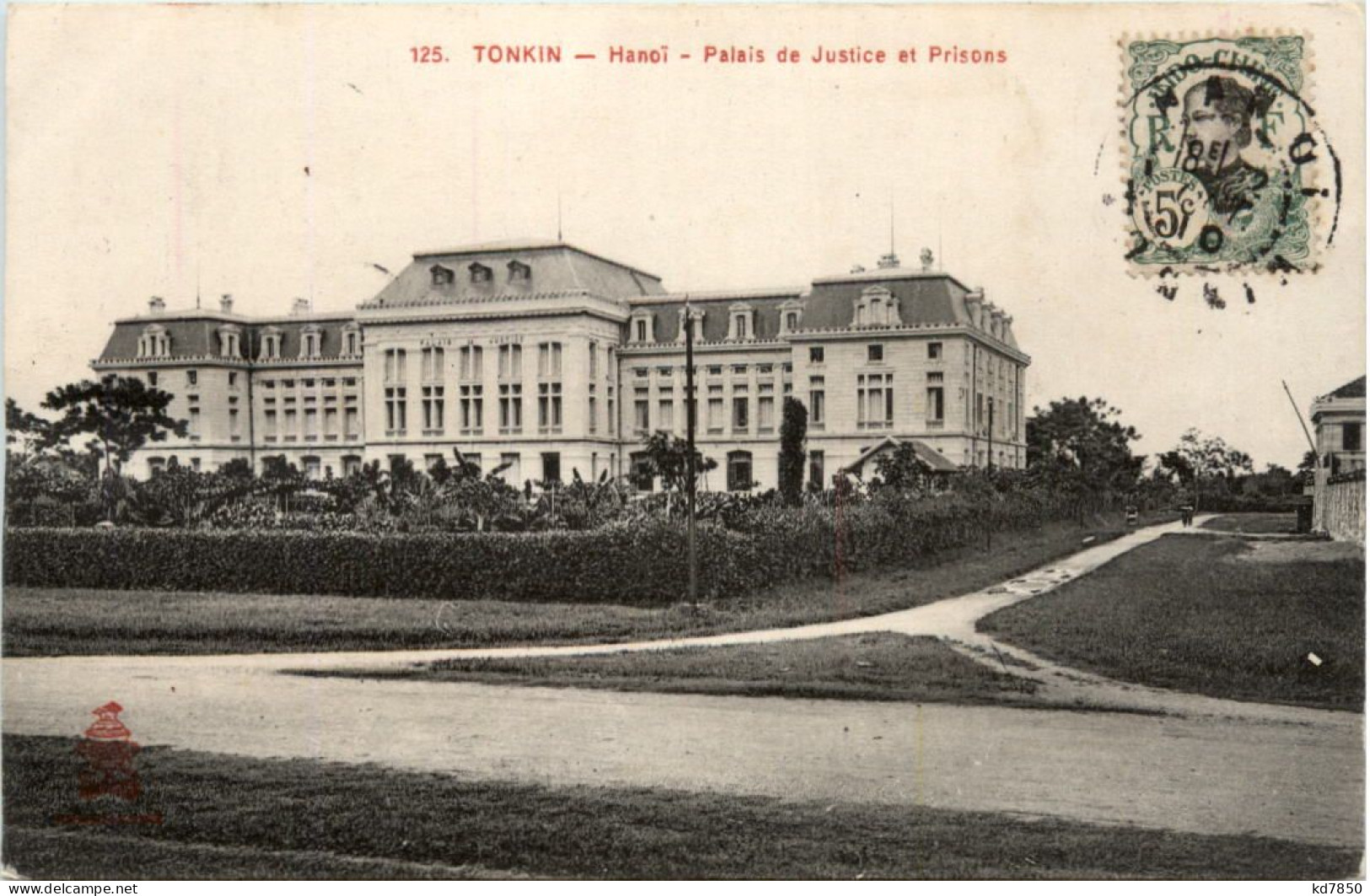 Tonkin - Hanoi - Palais De Justice Et Prisons - Vietnam