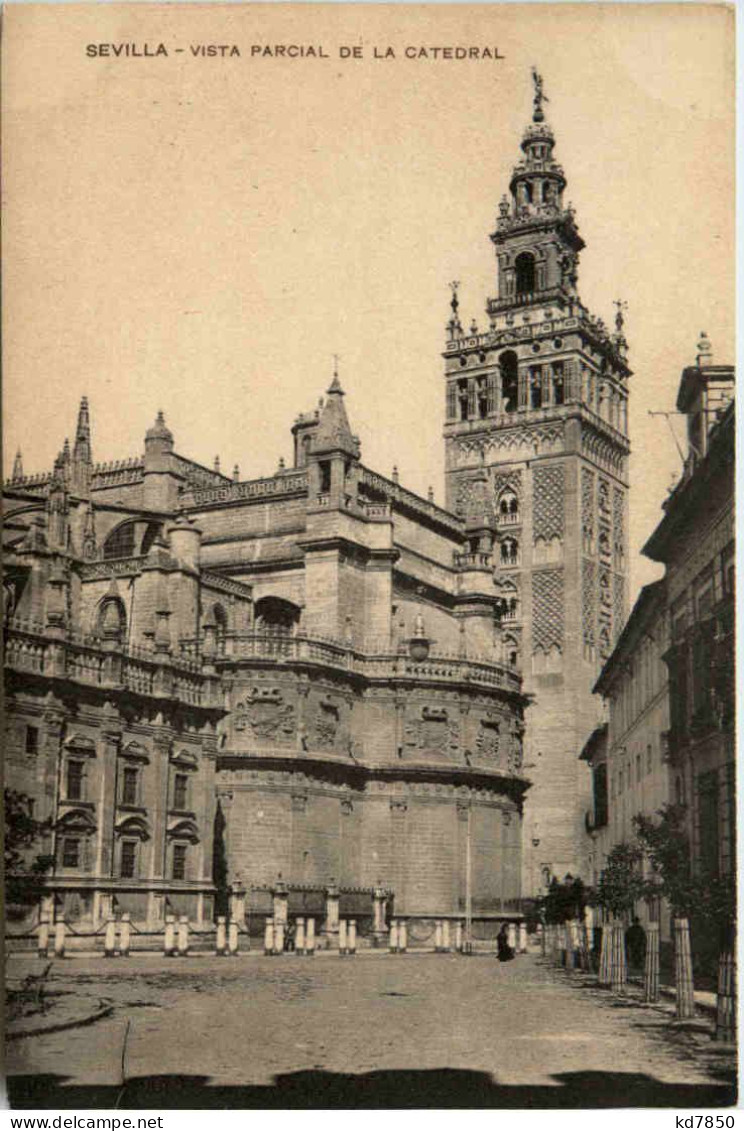 Sevilla - Vista Parcial De La Catedral - Sevilla