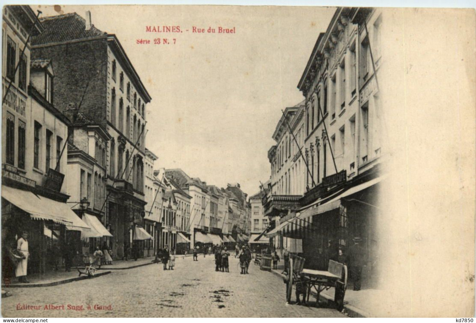 Malines - Rue Du Bruel - Mechelen