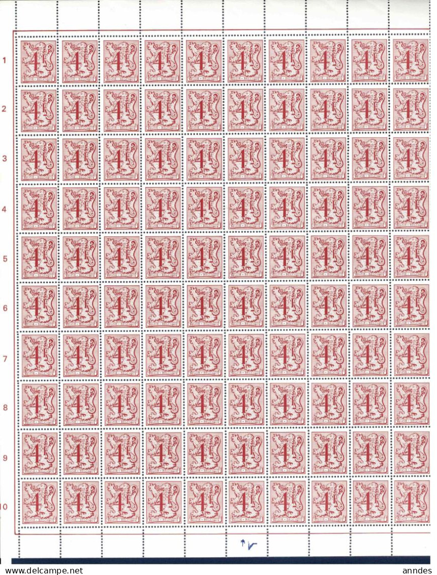 Nr 1964 POL Papier In Volledig Vel  Xx  Zeer Mooi - Unused Stamps