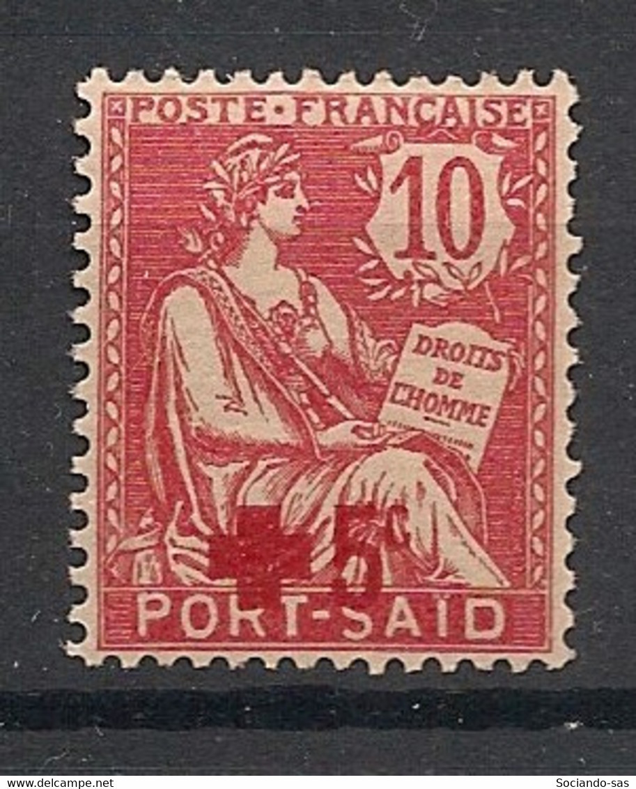 PORT SAID - 1915 - N°YT. 35 - Croix Rouge - Neuf * / MH VF - Unused Stamps