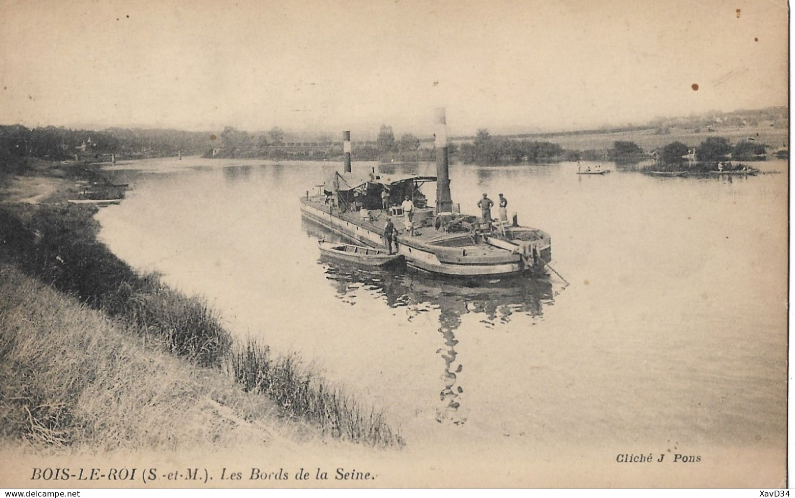 Bois Le Roi Les Bords De La Seine - Commerce