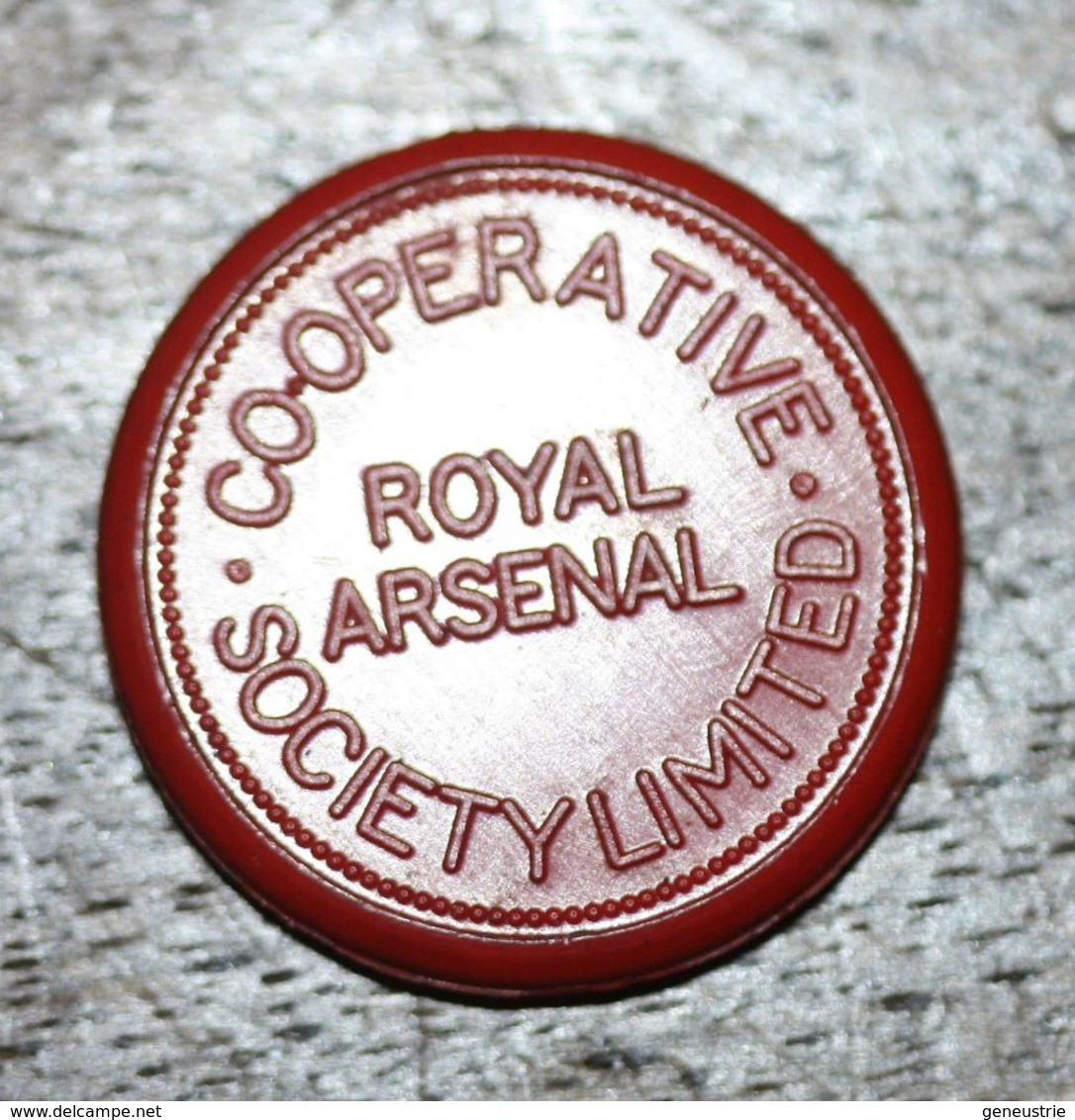 Jeton De Nécessité Britannique D'une Livre Sterling "£1 / Royal Arsenal Co-operative Society Limited" London Token - Noodgeld