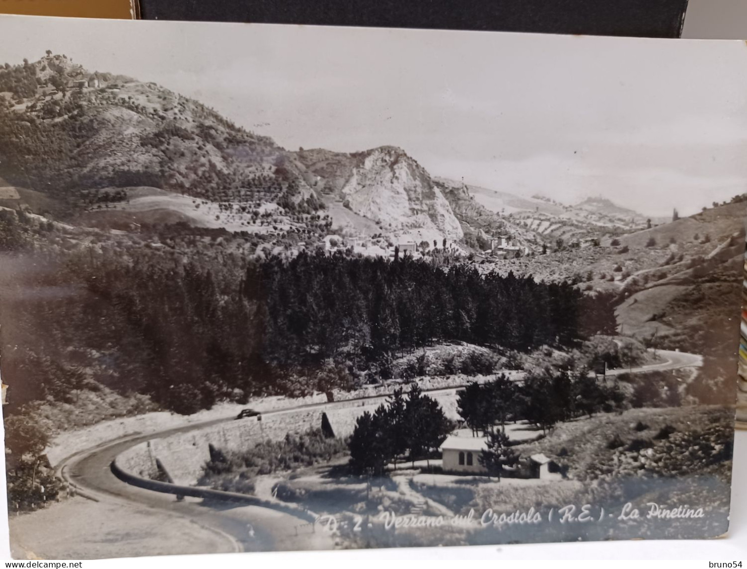 Cartolina Vezzano Sul Crostolo ,la Pinetina ,provincia Reggio Emilia 1958 - Reggio Nell'Emilia