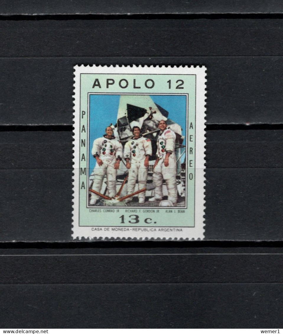 Panama 1971 Space, Apollo 12 Stamp MNH - America Del Nord