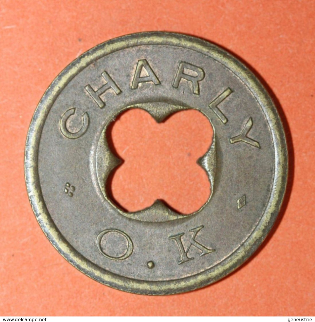 Jeton De Nécessité (de Jeu ?) "Charly / O.K." - Monedas / De Necesidad