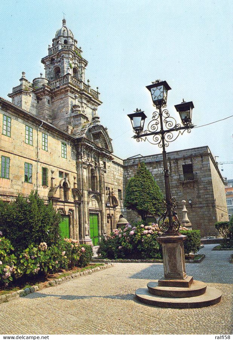 1 AK Spanien / Spain * Die Kirche Santo Domingo In Der Stadt La Coruña * - La Coruña