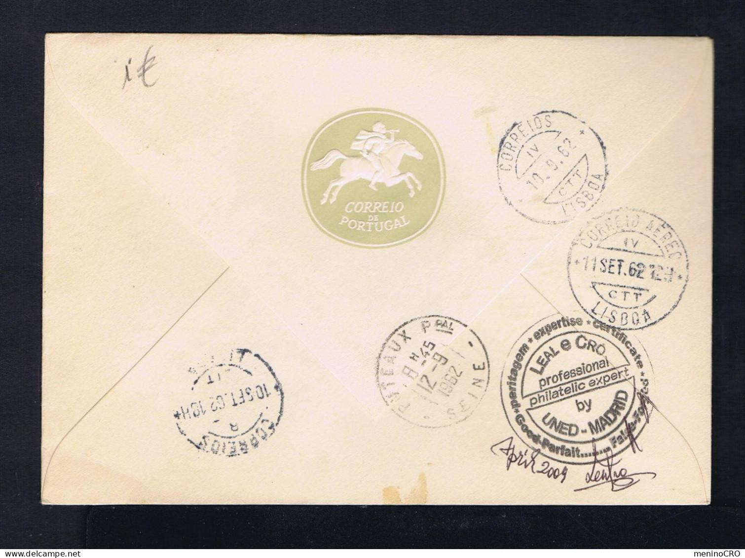 Gc8454 PORTUGAL Int. Congress Pediatry"  Fdc 1962-09-10 LISBOA (mailed SCARCE) Puteaux- France - Sonstige & Ohne Zuordnung