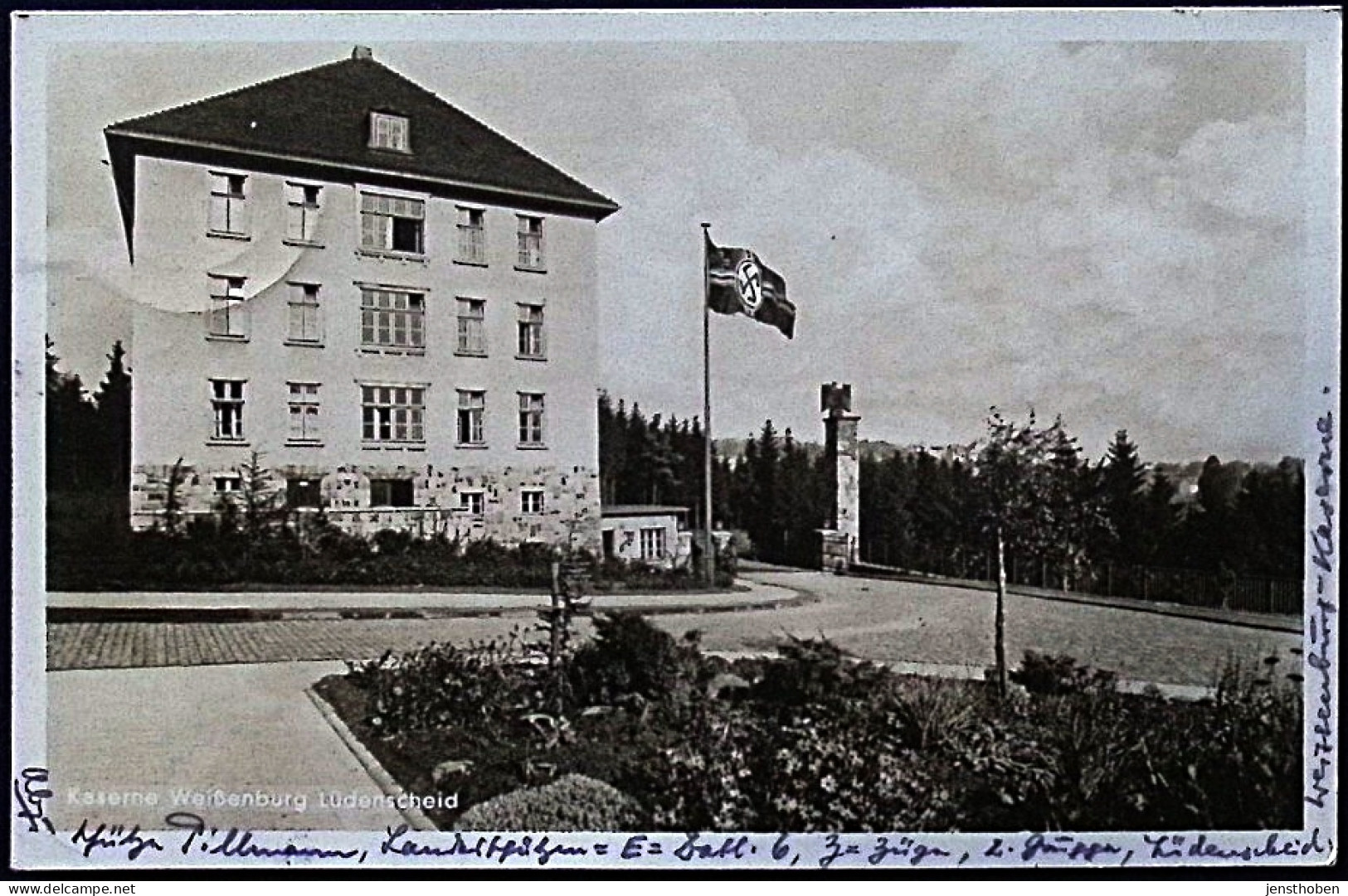 LÜDENSCHEID  Kaserne Weißenburg Fp 1942 - Luedenscheid