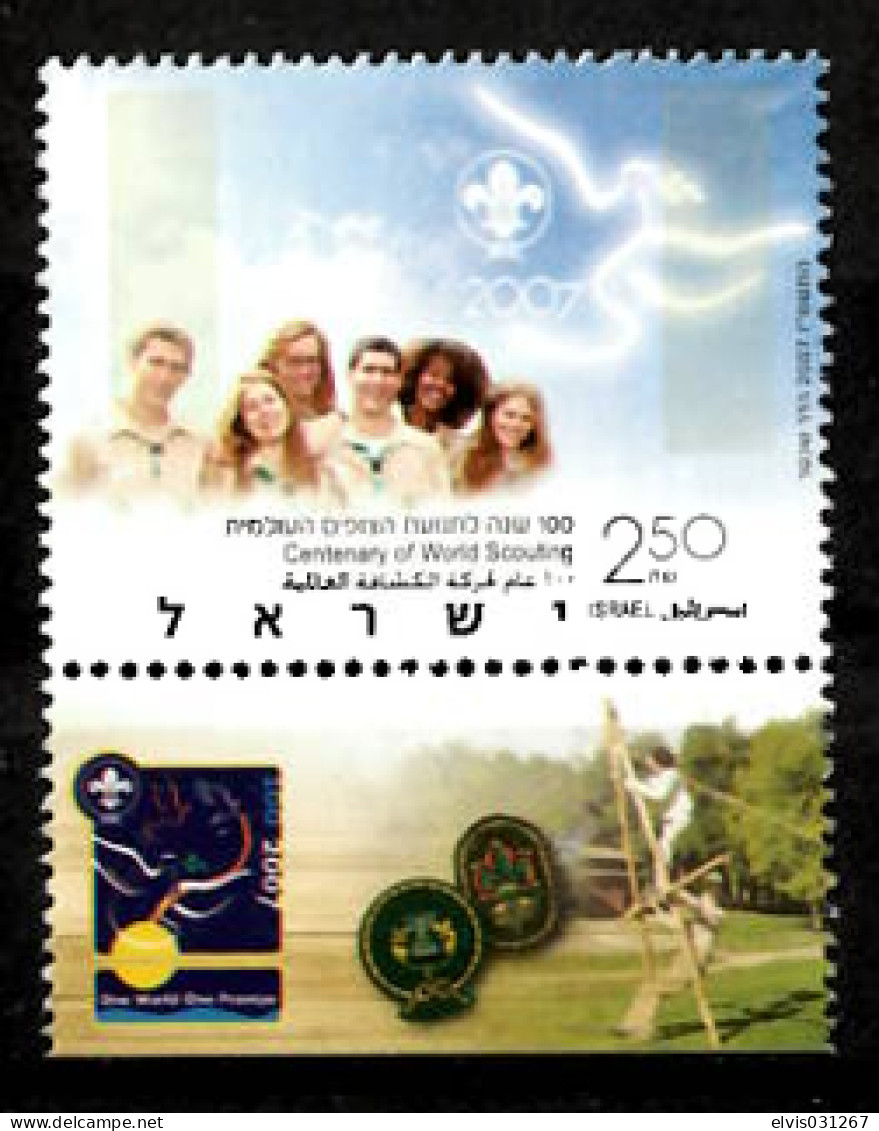 Israel - 2007, Michel/Philex No. : 1919 - MNH - - Nuovi (con Tab)