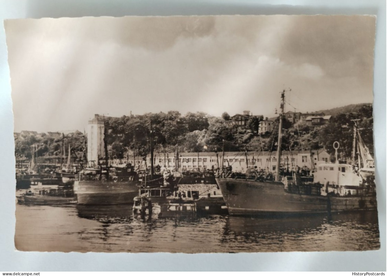 Sassnitz Auf Rügen, Im Fischereihafen, 1962 - Sassnitz