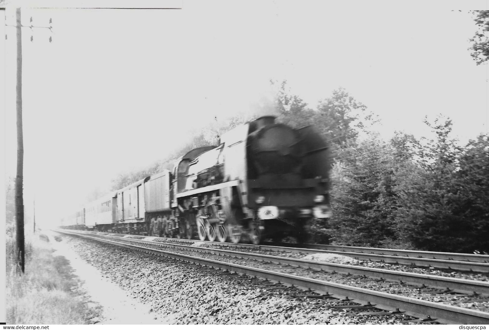 PHOTO Chemin De Fer  Locomotive A Vapeur - Ohne Zuordnung