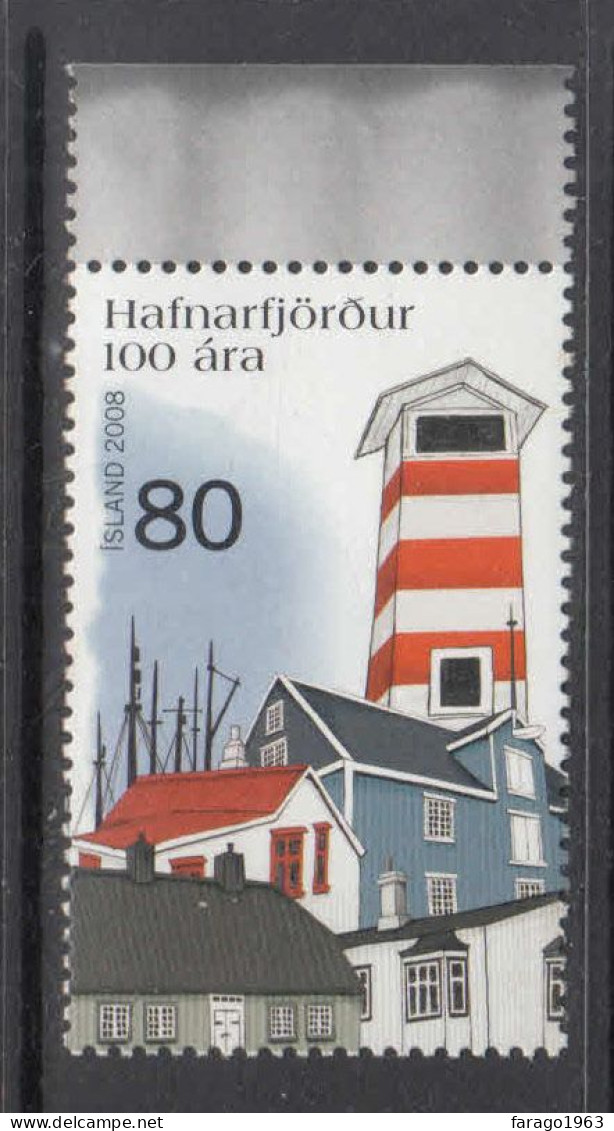 2008 Iceland Hafnarfjordhur  Complete Set Of 1 MNH - Unused Stamps