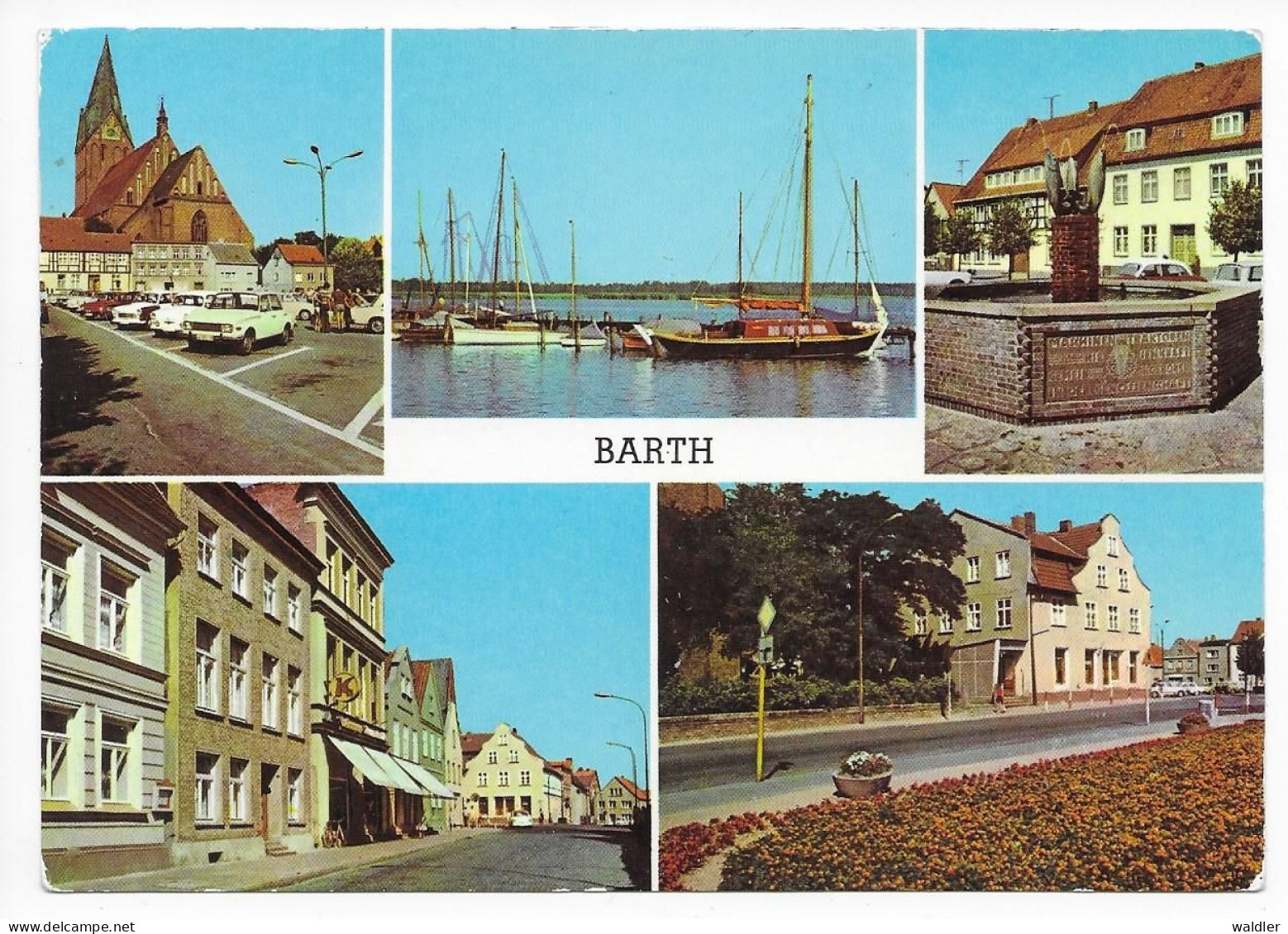 2380  BARTH (Kr. RIBNITZ-DAMGARTEN)  --  MEHRBILD  1978 - Barth