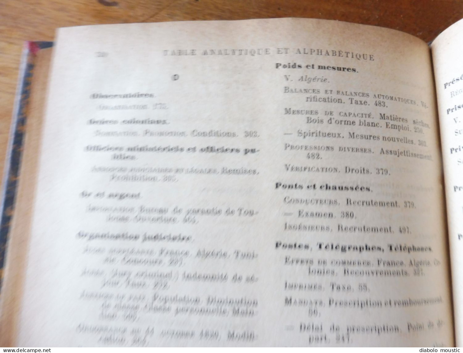 1907  RECUEIL des LOIS : Absinthes, Vers à soie, Séparation des églises et de l'Etat, destruction corbeaux; ; Etc ; Etc