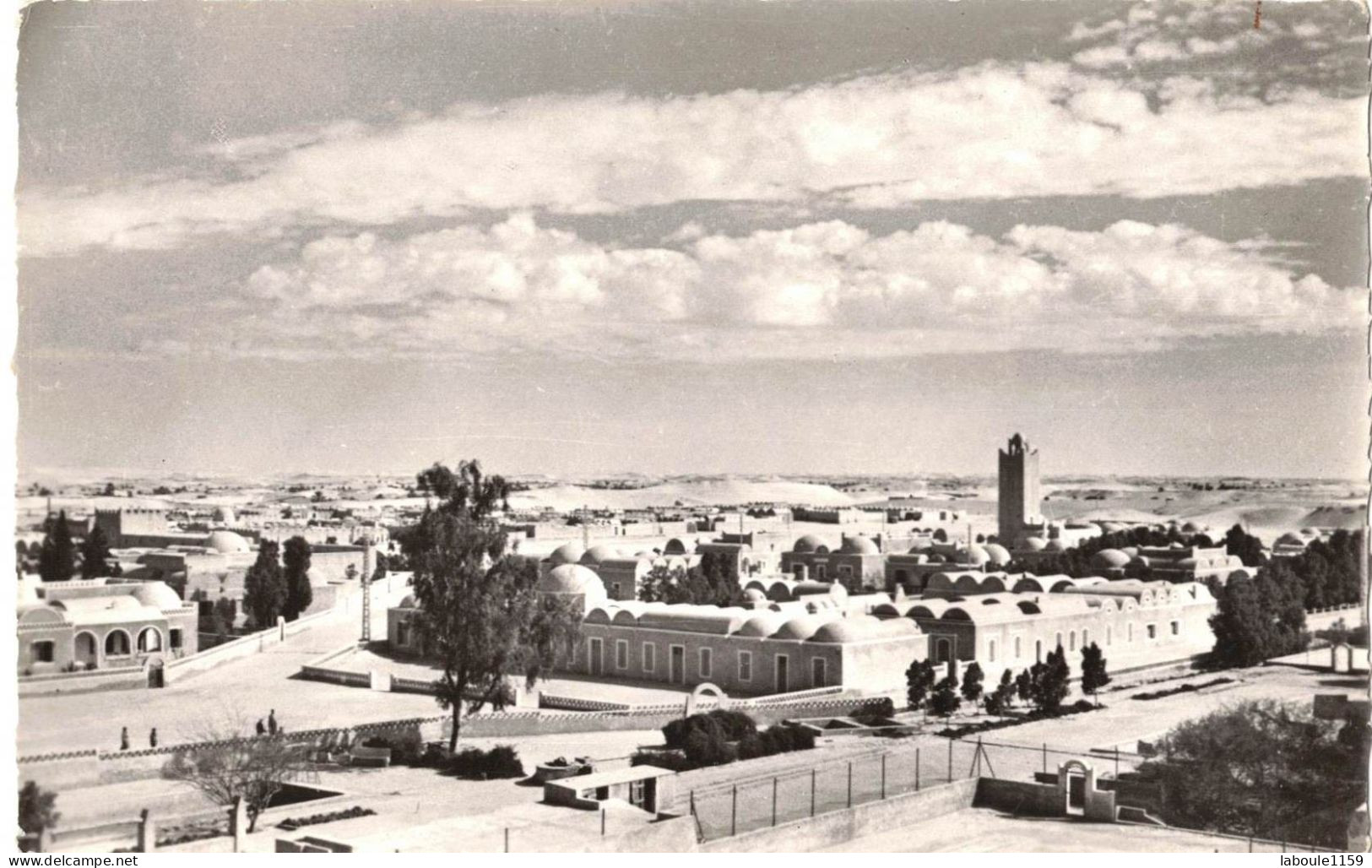 AFRIQUE DU NORD ALGERIE EL OUED : L'ECOLE DE GARCONS - CIRCULEE DE EL OUED - El-Oued