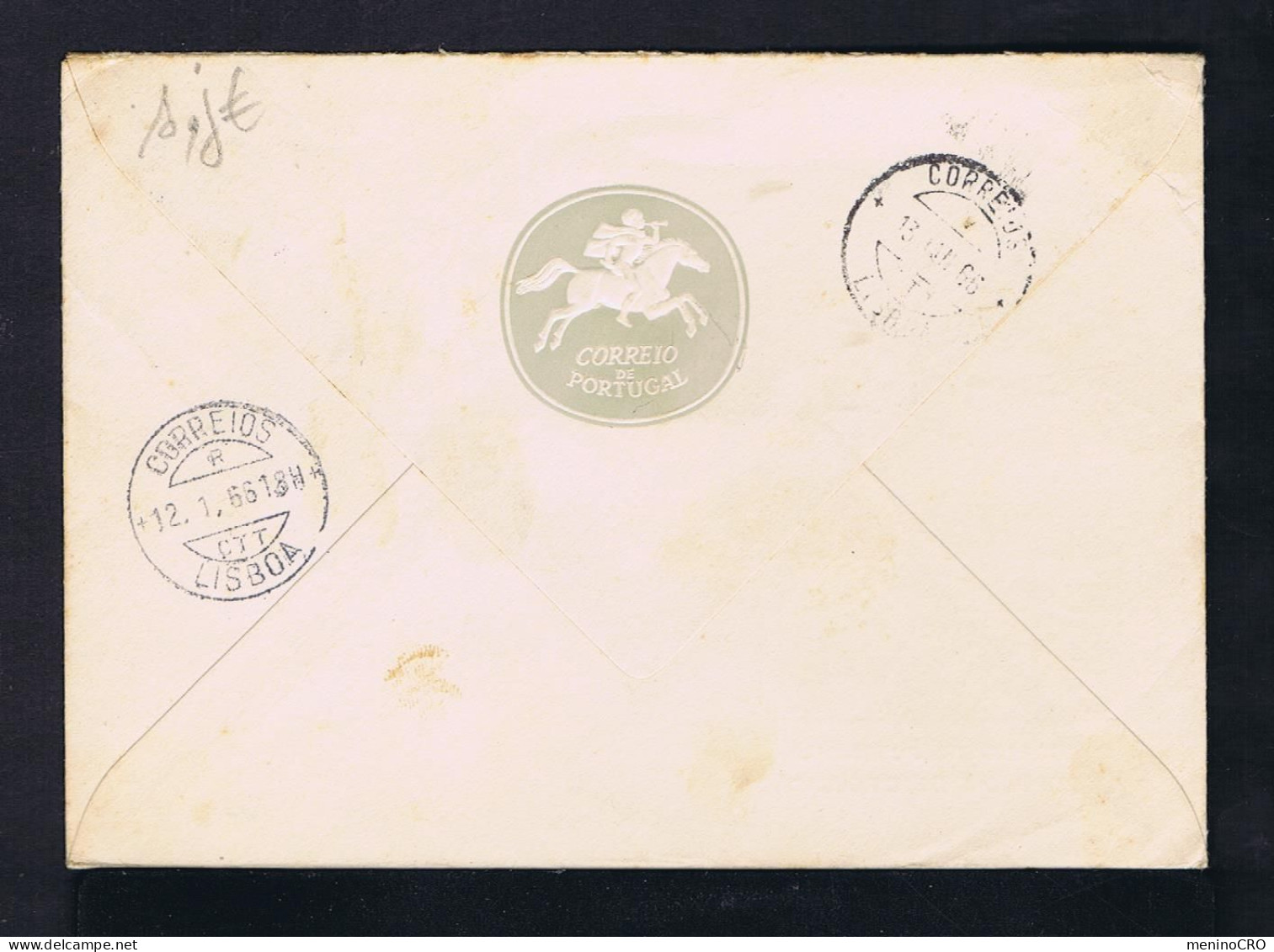 Gc8455 PORTUGAL "GIL VICENTE" 5th Ann. Fdc 1965-12-01 Pmk LISBOA (mailed SCARCE) »Steamer Point -Aden - Other & Unclassified