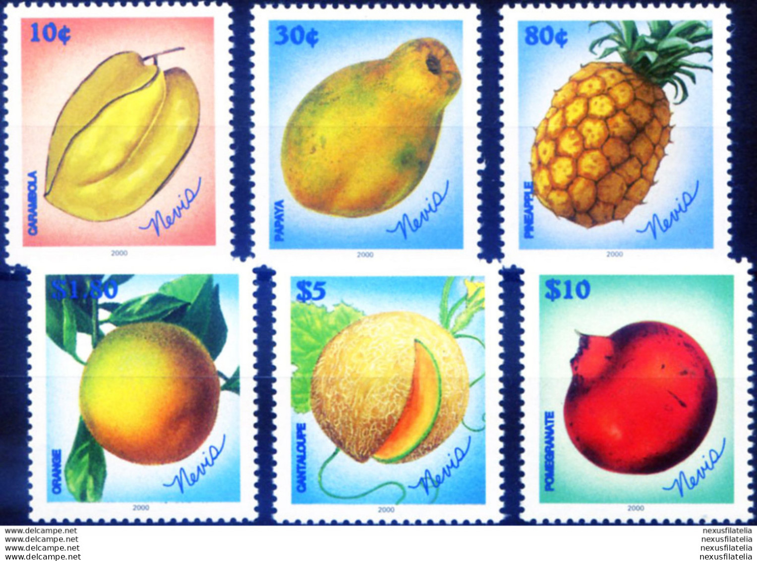 Definitiva. Flora. Frutta 2000. - St.Kitts Y Nevis ( 1983-...)